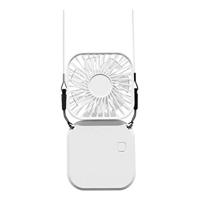 Leyloş Boyuna Asılabilir Mini Taşınabilir Fan