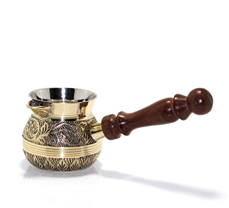Leyloş Pirinç Cezve 2.5 '' İnç