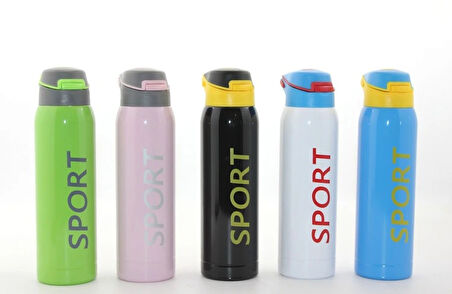 Leyloş Çift Katmanlı Termos Suluk 500 Ml