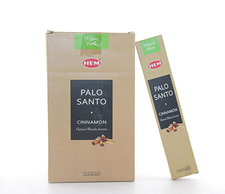 Leyloş Hem Organic Blend Series Palo Santo Cinnamon Masala Aromalı Çubuk Tütsü