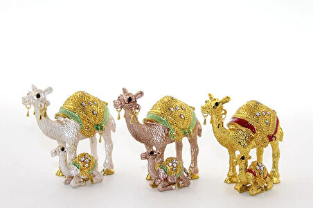 Leyloş Swarovski Yavrulu Deve Model 2