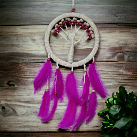 Leyloş Rüya Kovan Hayat Ağacı Dream Catcher