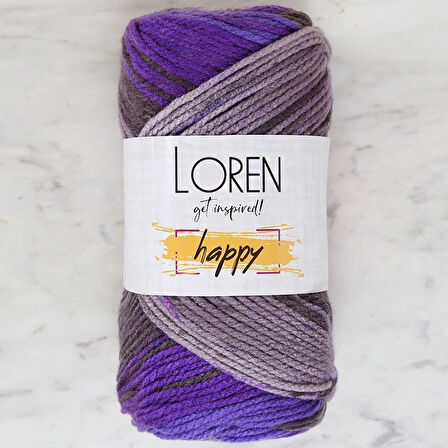 Loren Happy Ebruli El Örgü İpi - Rh009 - 34294