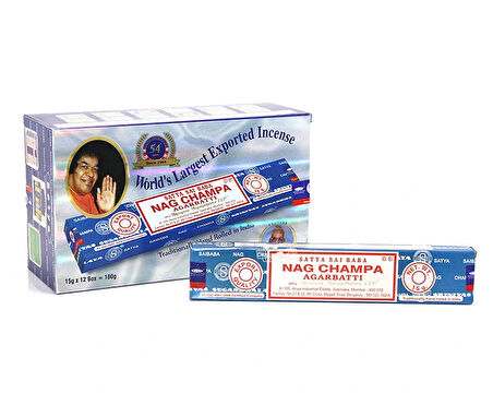 Leyloş Satya Nag Champa Aromalı Çubuk Tütsü
