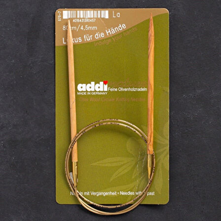 Addi Olive Wood 4,5 Mm 80 Cm Zeytin Ağacı Misinalı