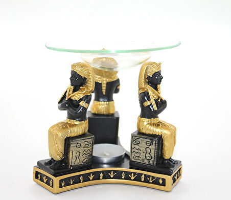 Leyloş Polyester Tutankhamun Buhurdanlık