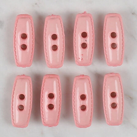 Loren Crafts Pembe 8 Li Çoban Düğmesi - 81