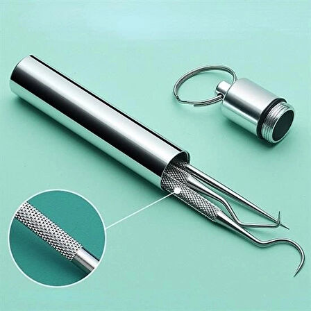 Buffer® 7 Parça Paslanmaz Çelik Ağız Diş Tartar Sökücü Temizlik Bakım Seti