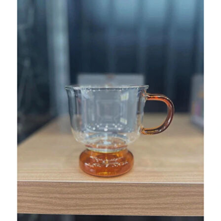 Leyloş 250 Ml Renkli Cam Bardak