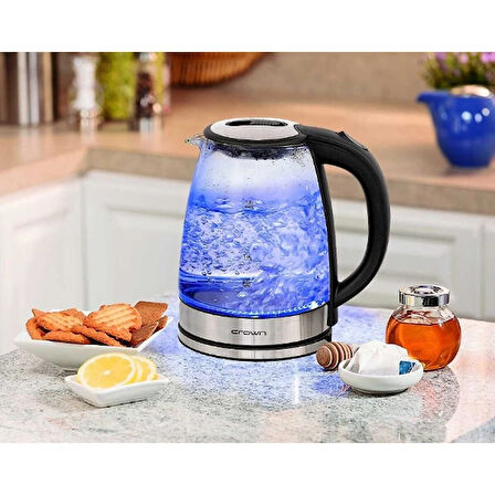 Leyloş Crown Crw-7204 Cam Kettle Elektrikli Isıtıcı