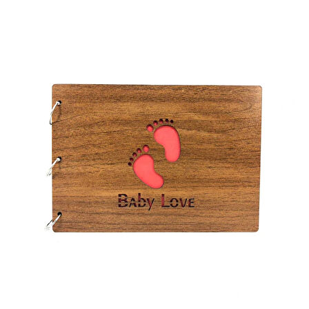 Leyloş Ahşap Baby Love Albüm