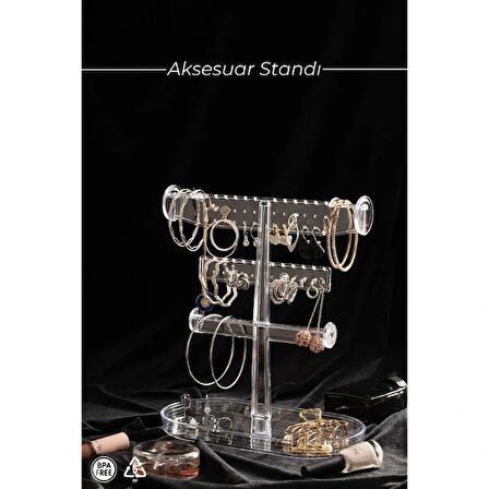 Leyloş Aksesuar Standı Takı Organizer