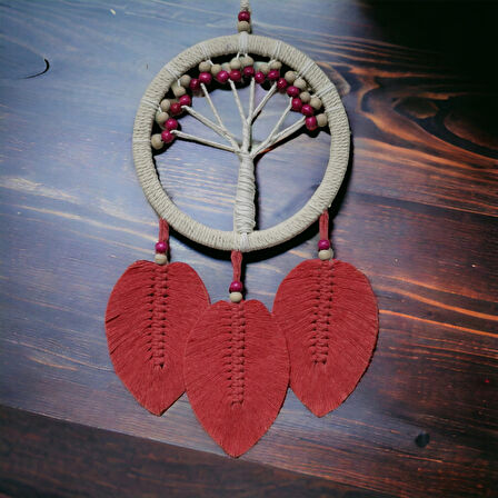 Leyloş Dream Catcher Hayat Ağacı Nar