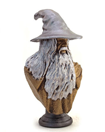 Leyloş Polyester Şapkalı Gandalf Küçük Boy