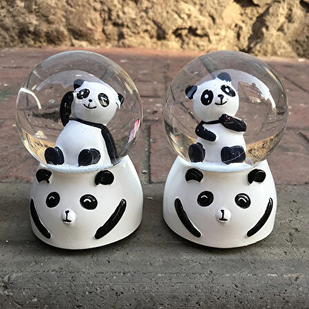 Leyloş Büyük Boy Panda Kar Küresi