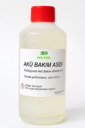 Araba Akü Sıvısı, Traktör Akü Sıvısı, Sulu Akü Canlandırma Asidi, Akü Canlandırma