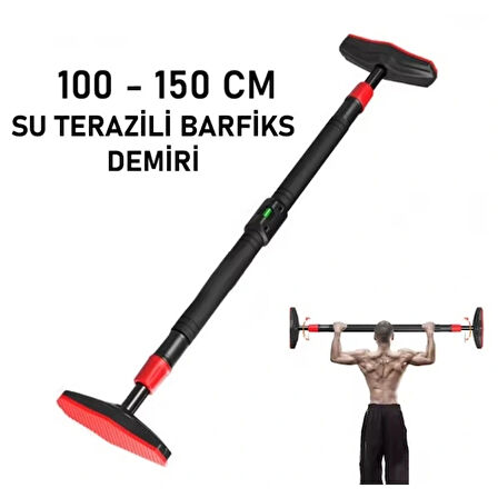 Leyloş Su Terazili Barfiks Demiri 100-150 Cm