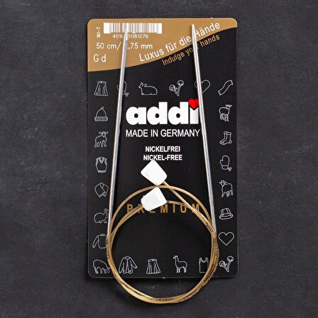 Addi Flexi-bel 2,75mm 50cm Esnek Örgü Şişi - 181-7
