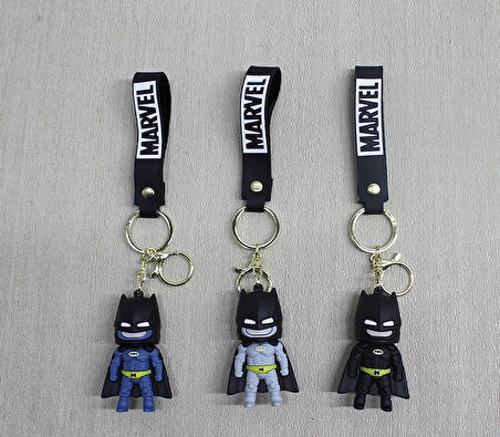 Leyloş Batman Silikon Anahtarlık