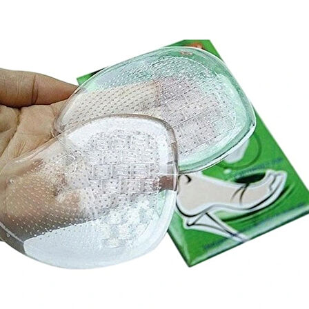 Leyloş Topuklu Ayakkabı Kalın Kaydırmaz Pad