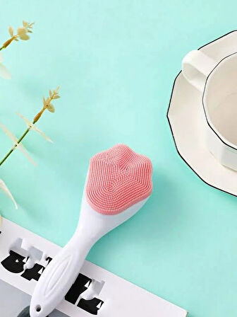 Leyloş Cilt Temizleme Peeling Fırçası