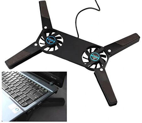 Leyloş Katlanabilir Laptop Soğutucu