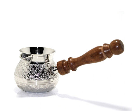 Leyloş Pirinç Cezve 3'' İnç Model 1