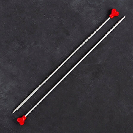 Addi 5mm 35cm Klasik Alüminyum Hızlı Örgü Şişi - 2