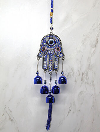Leyloş Metal Nazar Boncuğu Çan Model 8