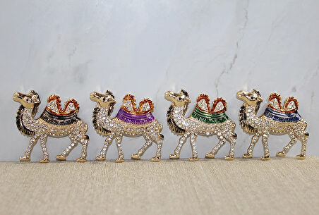 Leyloş Swarovski Taşlı Magnet Model 6