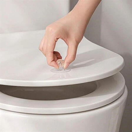 Buffer® 2 Adet Kristal Kendiliğinden Güçlü Yapışkanlı Kulp Askısı Tutma Kolu