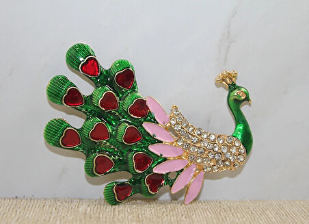 Leyloş Swarovski Taşlı Magnet Model 3