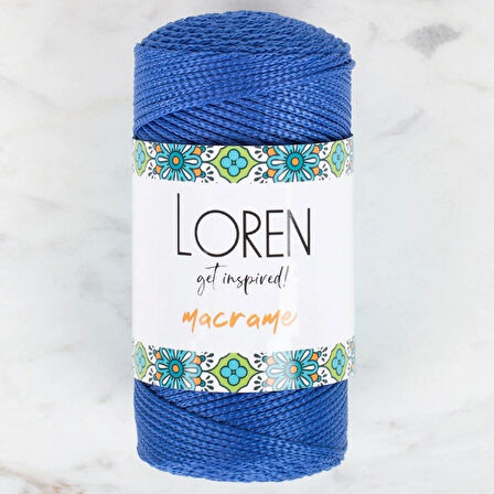 Loren Macrame Saks Mavi El Örgü İpi - Rm 0252 - 34352