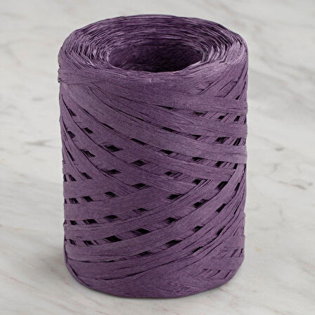Loren Natural Raffia 90 Gr Mor Kağıt İp - 42