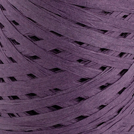 Loren Natural Raffia 90 Gr Mor Kağıt İp - 42