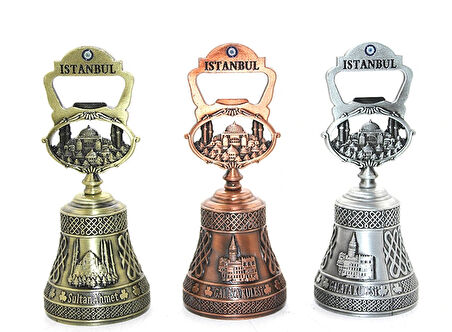 Leyloş İstanbul Temalı Metal Zil