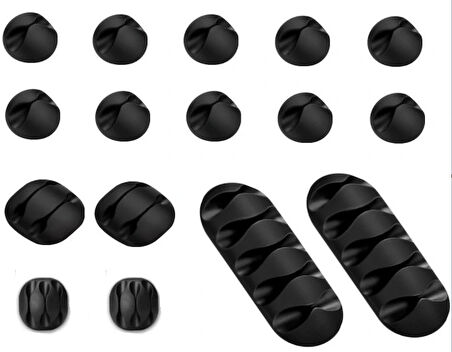Leyloş Kablo Düzenleyici Set 16 Parça