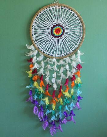 Leyloş Rüya Kapanı Dream Catcher Model 30