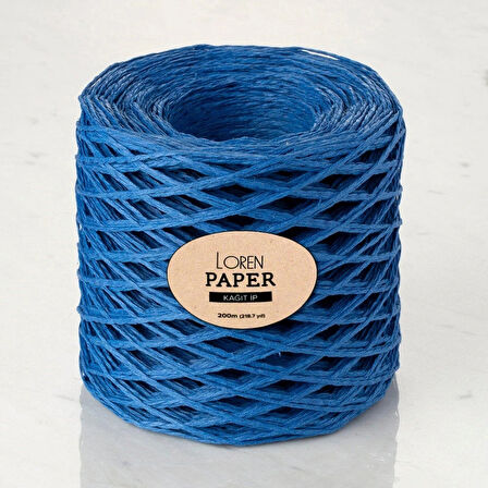 Loren Paper Saks Mavi Kağıt İpi - Rh15