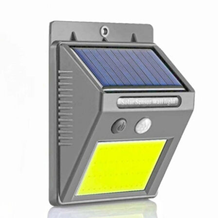 Leyloş Hareket Sensörlü Solar 48 Led Bahçe Lambası
