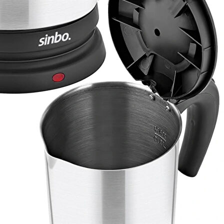 Leyloş Sinbo Araç İçi Kettle Paslanmaz Çelik