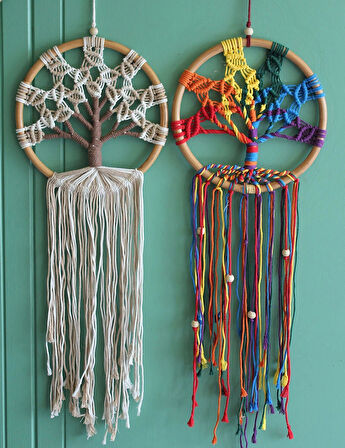 Leyloş Rüya Kapanı Dream Catcher Hayat Ağacı
