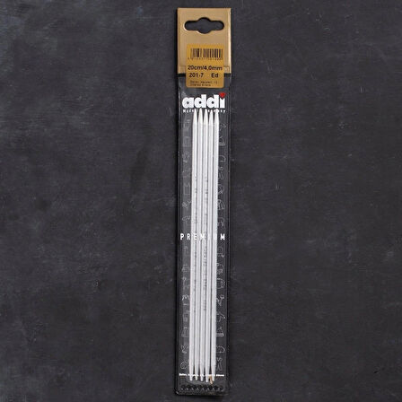 Addi 4mm 20cm 5 Li Çorap Şişi - 201-7