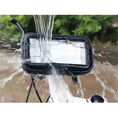 Leyloş Su Geçirmez Motosiklet Telefon Tutucu