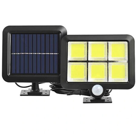 Leyloş Güneş Enerjisi Panelli 6 Led Bahçe Aydınlatma