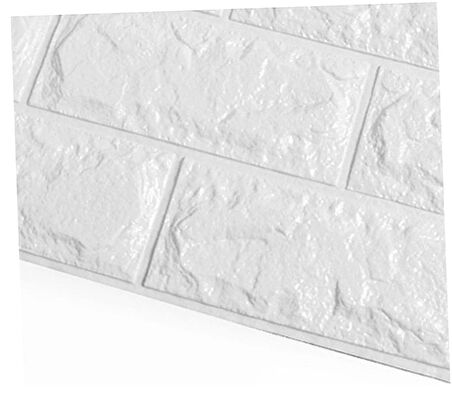 Leyloş 3d Tuğla Desenli Kendinden Yapışkanlı Duvar Paneli 58x38 Cm