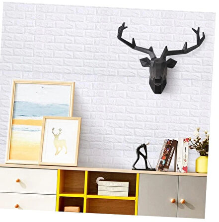 Leyloş 3d Tuğla Desenli Kendinden Yapışkanlı Duvar Paneli 58x38 Cm