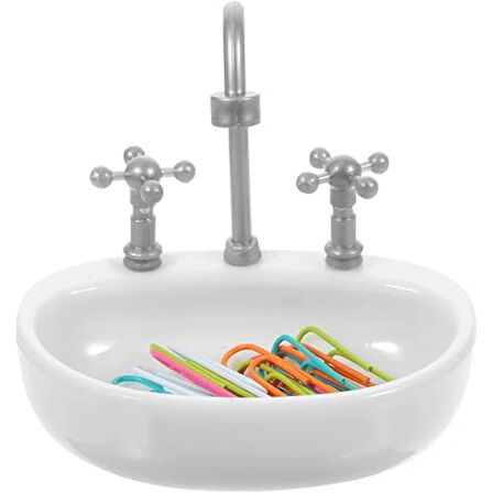 Leyloş Lavabo Şeklinde Ataç Kutusu