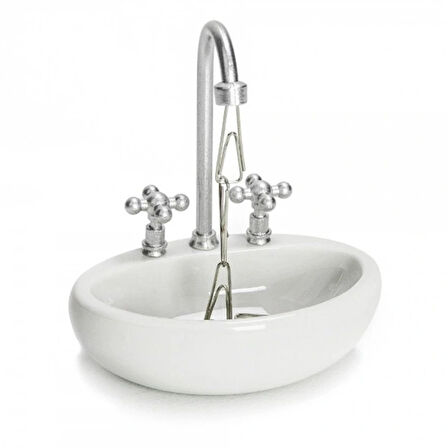Leyloş Lavabo Şeklinde Ataç Kutusu
