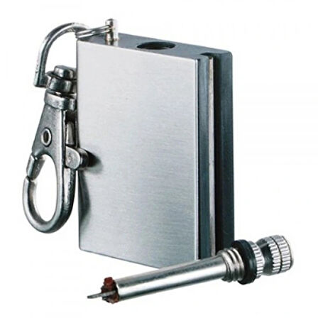 Leyloş Metal Kibrit Anahtarlık